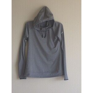 Nike Pro Women’s Dri‑FIT Training Hoodie 548766‑091 Gray Heather Size M